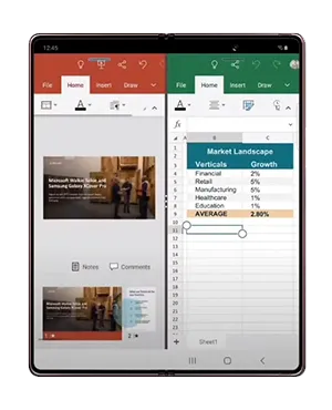 samsung Mobile Solutions Microsoft Office optimiert mobiles Arbeiten mit Samsung Microsoft Office