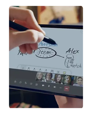 samsung Mobile Solutions Microsoft Office optimiert mobiles Arbeiten mit Samsung Microsoft-Teams